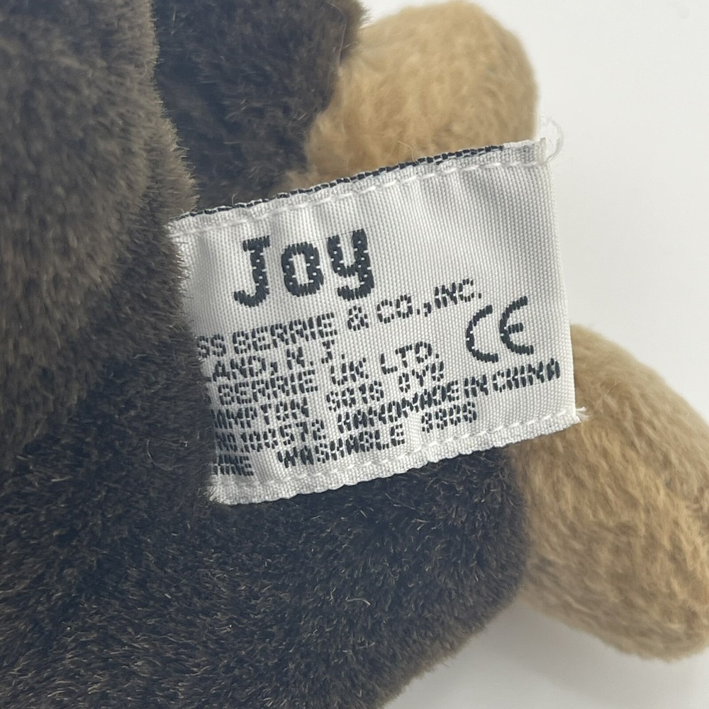 Russ Berrie Luv Pets Joy Brown Monkey Miniature Stuffed Animal Plush 7 in - Picture 8 of 9